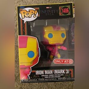 Iron Man Mark 3 Neon Funko Pop